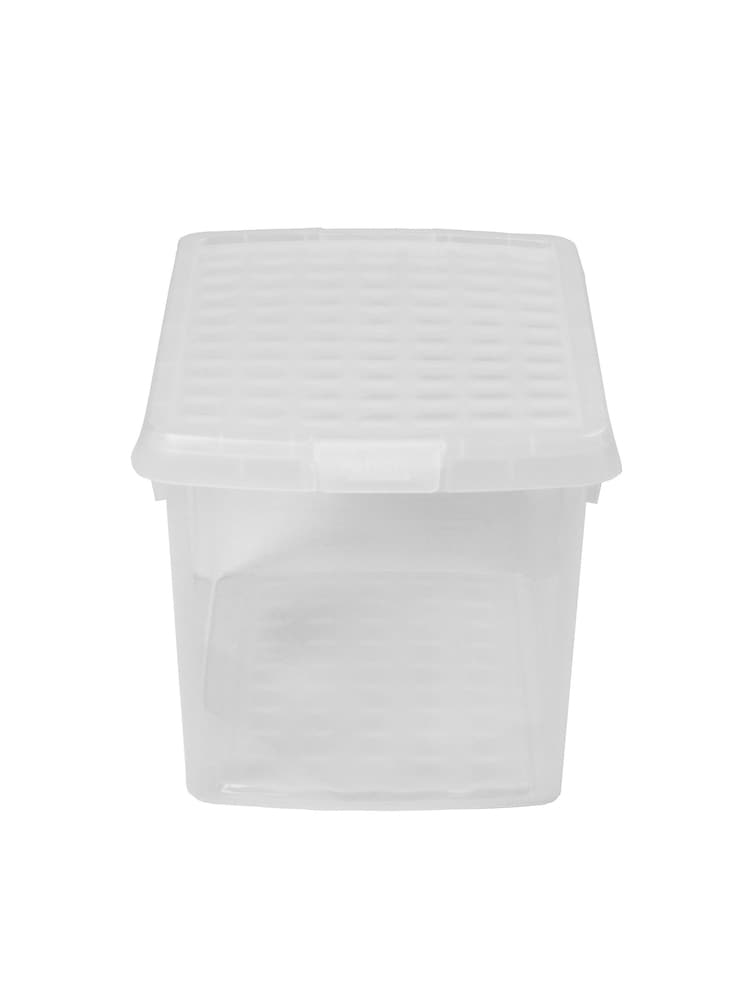 Wham Clear 14L Rectangular Plastic Clip Box and Lid - Image 2 of 5