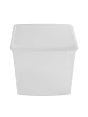 Wham 5 Pack Clear 37L Square Plastic Clip Box and Lid - Image 2 of 4