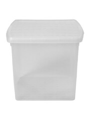 Wham 5 Pack Clear 37L Square Plastic Clip Box and Lid - Image 3 of 4