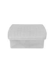 Wham 5 Pack Clear 13.2L Square Plastic Clip Box and Lid Box and Lid - Image 3 of 5