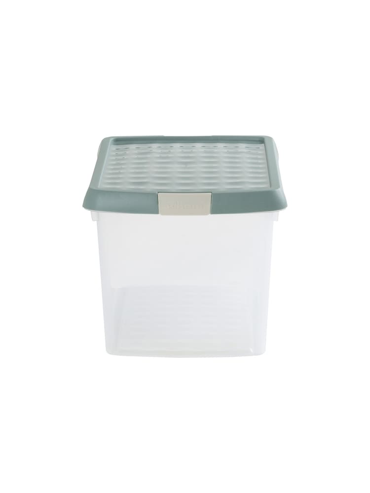 Wham Green Milieu 14L Rectangular Plastic Clip Box and Lid - Image 2 of 5