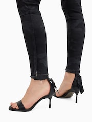 AllSaints Black Duran Camo Cargo Jeans - Image 6 of 9