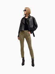 AllSaints Green Duran Skinny Cargo Jeans - Image 1 of 10