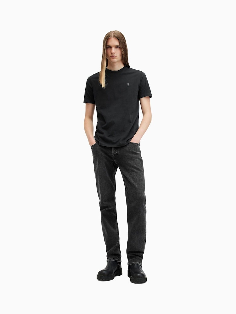 Футболка Allsaints Brace з короткими рукавами та круглою горловиною - Image 3 of 6