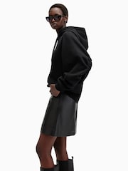 AllSaints Black Dana Hoodie - Image 4 of 8