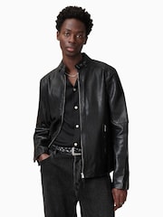 AllSaints Black Cora Jacket - Image 10 of 11
