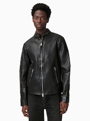 AllSaints Black Cora Jacket - Image 4 of 11