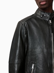 AllSaints Black Cora Jacket - Image 5 of 11