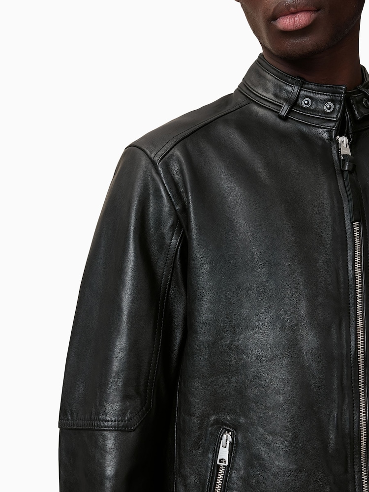 AllSaints Black Cora Jacket - Image 5 of 11