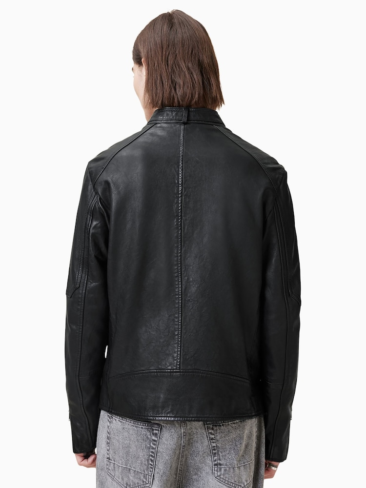 AllSaints Black Cora Jacket - Image 7 of 11