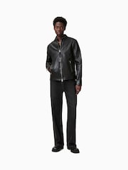 AllSaints Black Cora Jacket - Image 8 of 11