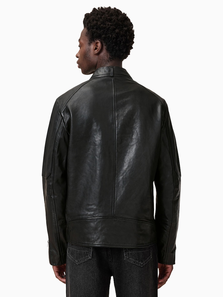 AllSaints Black Cora Jacket - Image 9 of 11