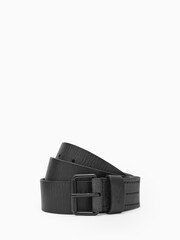 AllSaints Black Dunston Belt - Image 1 of 5