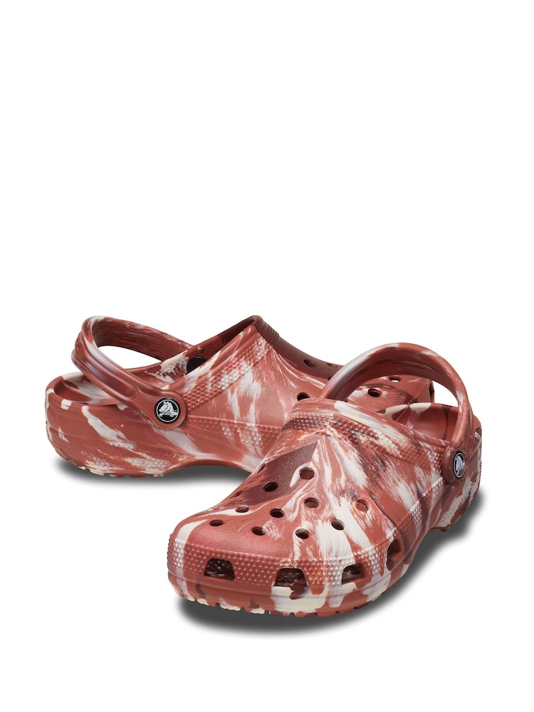 Crocs Marble Brown Sandals - Image 3 of 5