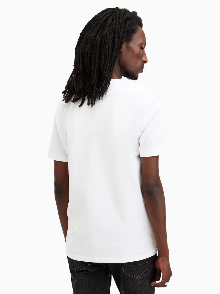 Blanco - AllSaints Brace Shortsleeve Crew Neck T-Shirt 3 Pack - Imagen 2 de 5