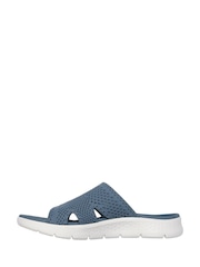 Skechers Blue Go Walk Flex Sandals Elation - Image 2 of 5