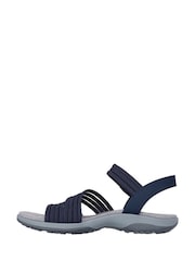 أزرق - صندل بتصميم رشيق Reggae من Skechers - صورة 2 من 5