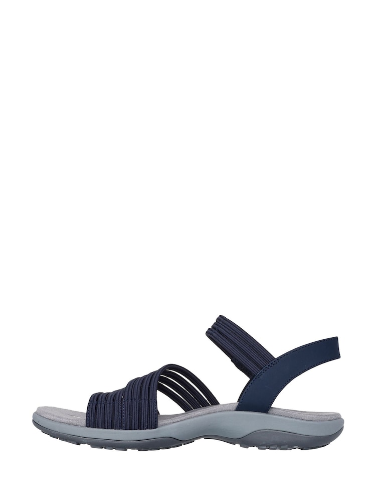 أزرق - صندل بتصميم رشيق Reggae من Skechers - صورة 2 من 5