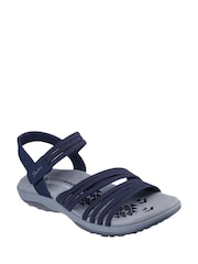أزرق - صندل بتصميم رشيق Reggae من Skechers - صورة 3 من 5