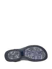 أزرق - صندل بتصميم رشيق Reggae من Skechers - صورة 5 من 5