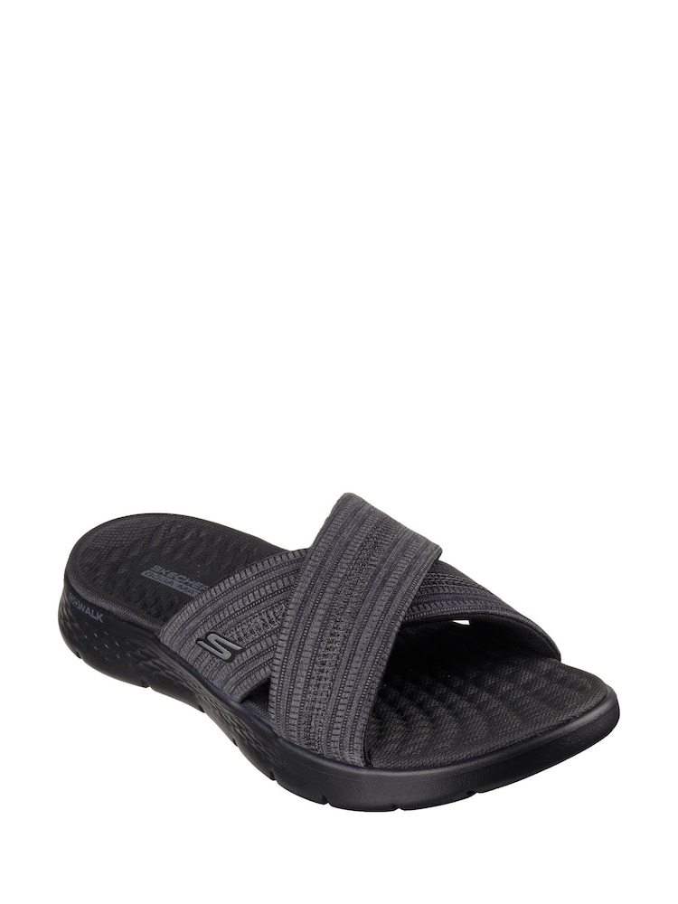 Noir - Sandales Skechers Go Walk Flex - Image 3 of 5