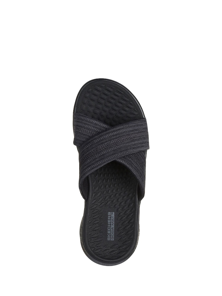 Noir - Sandales Skechers Go Walk Flex - Image 4 of 5