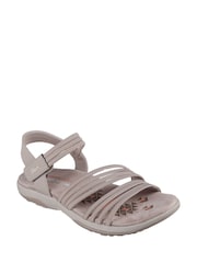 Skechers Grey Slim Reggae Sandals - Image 3 of 5