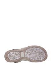Skechers Grey Slim Reggae Sandals - Image 5 of 5