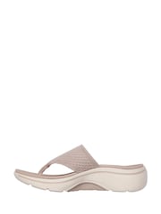 Skechers Grey Go Walk Arch Fit 2.0 Sandals - Image 2 of 5