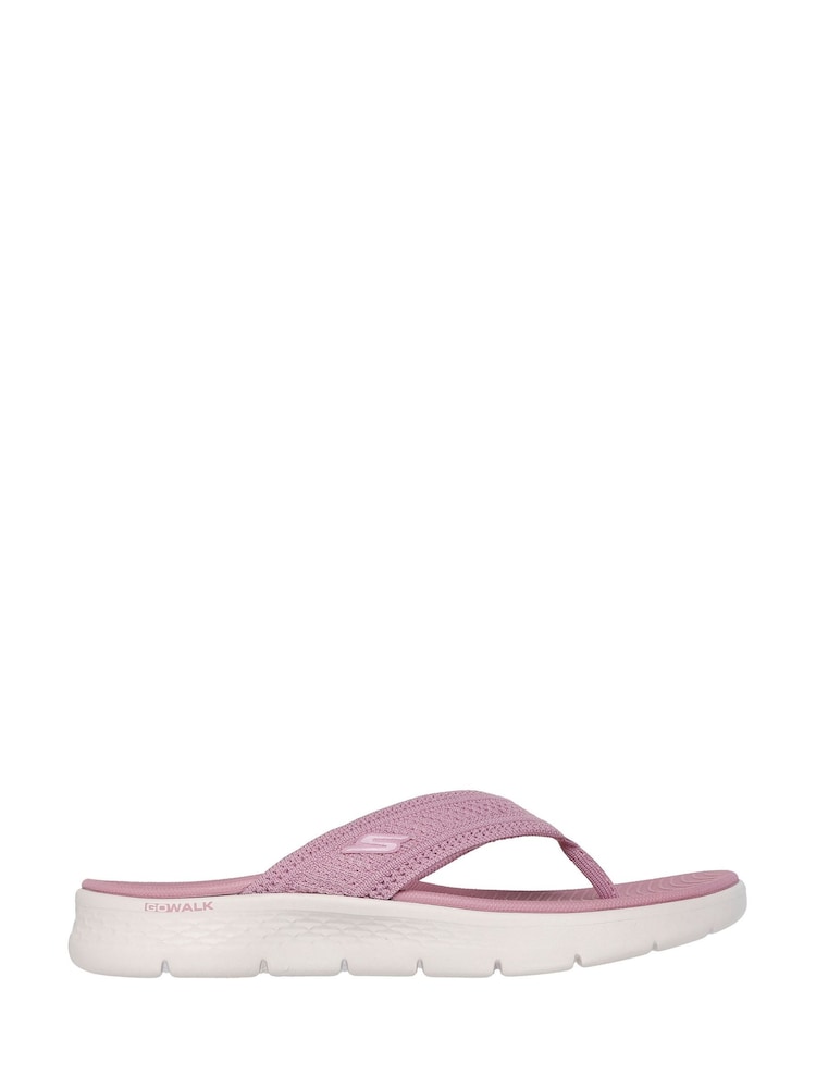Skechers Pink Go Walk Flex Sandals - Image 2 of 3