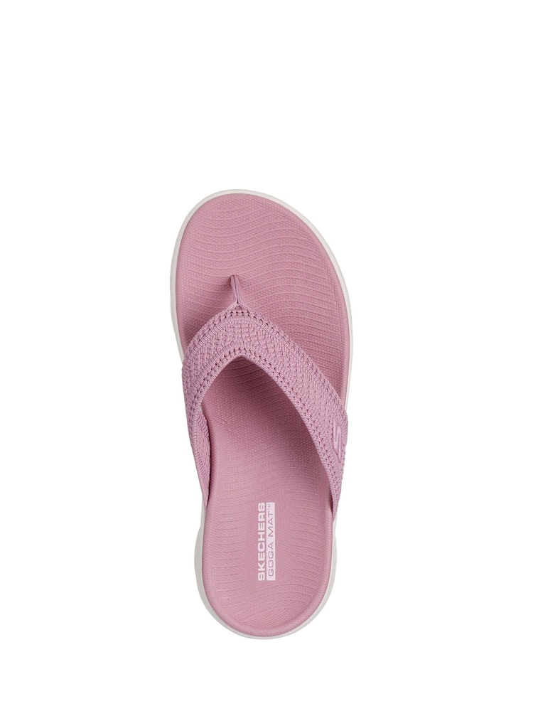 Rosa - Skechers Go Walk Flex Sandals - Imagen 4 de 4 Rosa - Skechers Go Walk Flex Sandals - Imagen 4 de 4