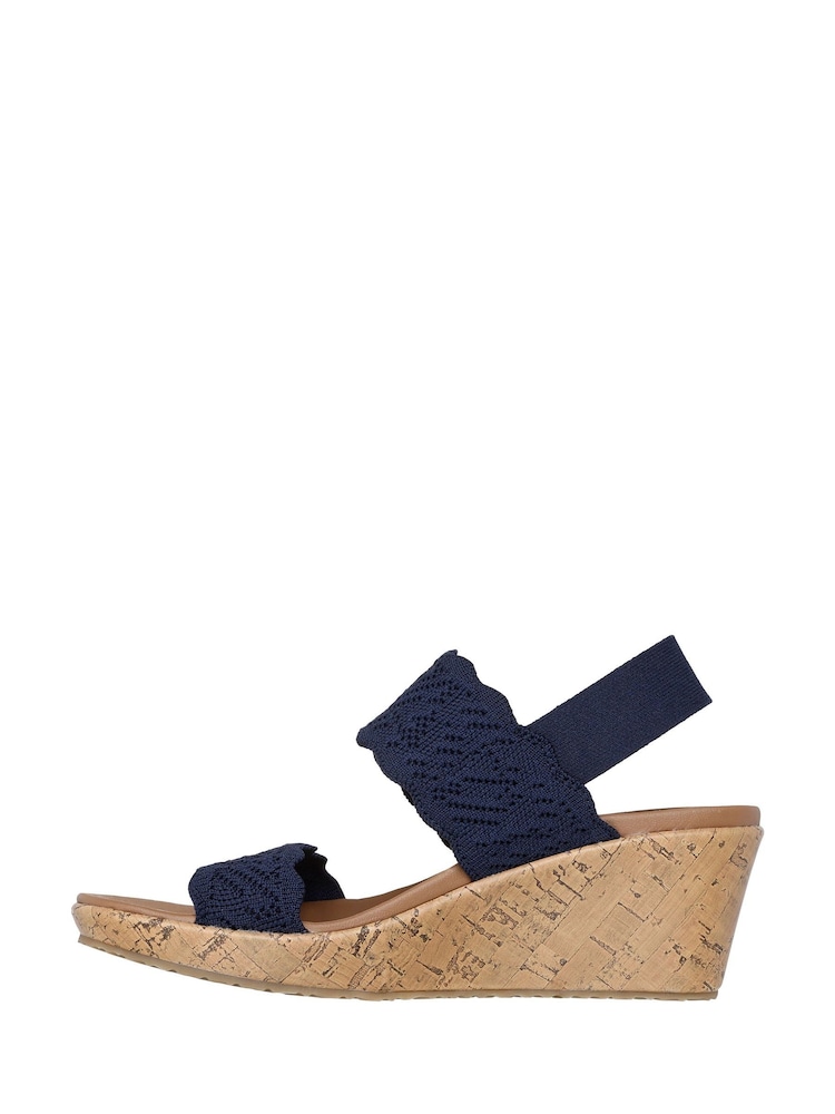 Azul - Sandalias Beverlee de Skechers - Imagen 2 de 5 Azul - Sandalias Beverlee de Skechers - Imagen 2 de 5