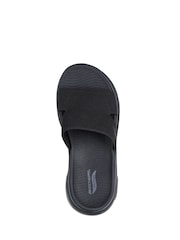 Skechers Black Go Walk Arch Fit 2.0 Sandals - Image 4 of 5
