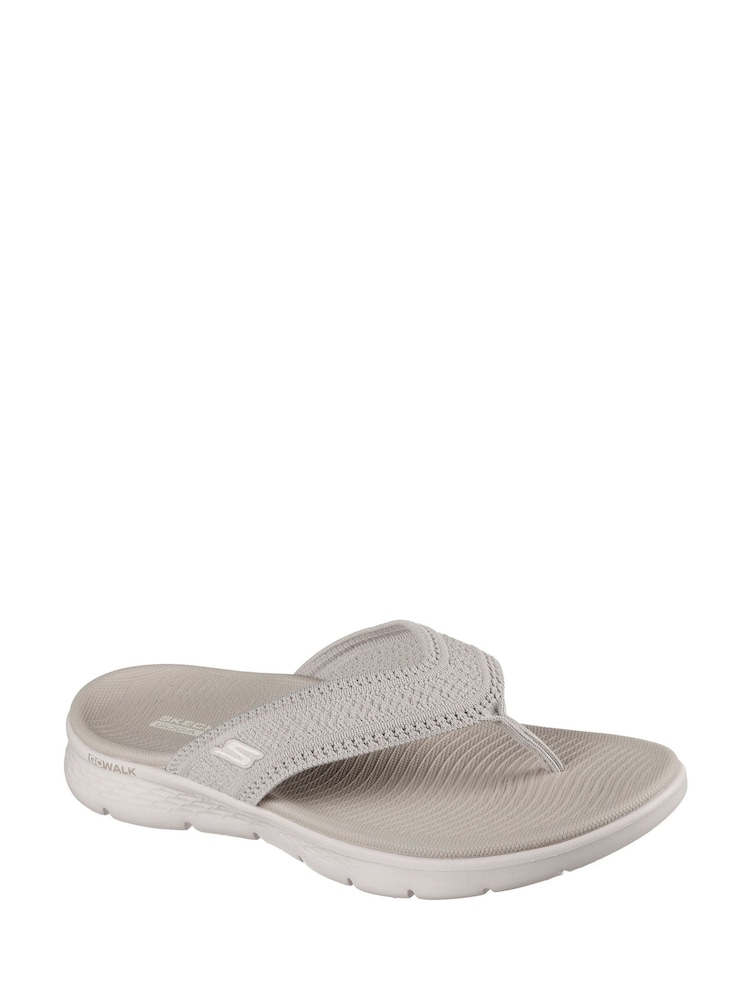 Gris - Skechers Go Walk Flex Sandals - Imagen 2 de 4 Gris - Skechers Go Walk Flex Sandals - Imagen 2 de 4