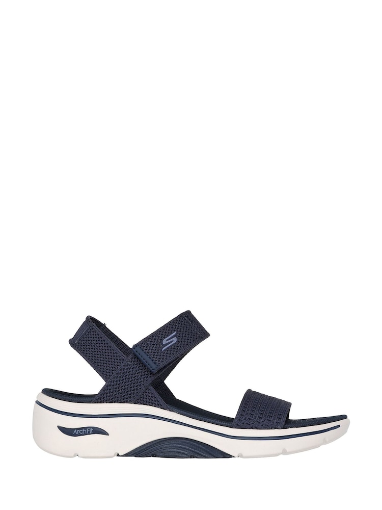Skechers Blue Go Walk Arch Fit 2.0 Sandals - Image 1 of 5