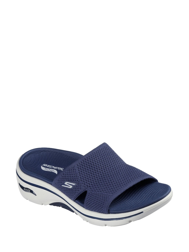 Skechers Blue Go Walk Arch Fit 2.0 Sandals - Image 3 of 5