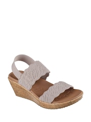 Skechers Grey Beverlee Sandals - Image 2 of 4