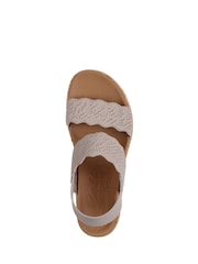 Skechers Grey Beverlee Sandals - Image 3 of 4