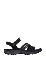 Skechers Black Slim Reggae Sandals - Image 1 of 5