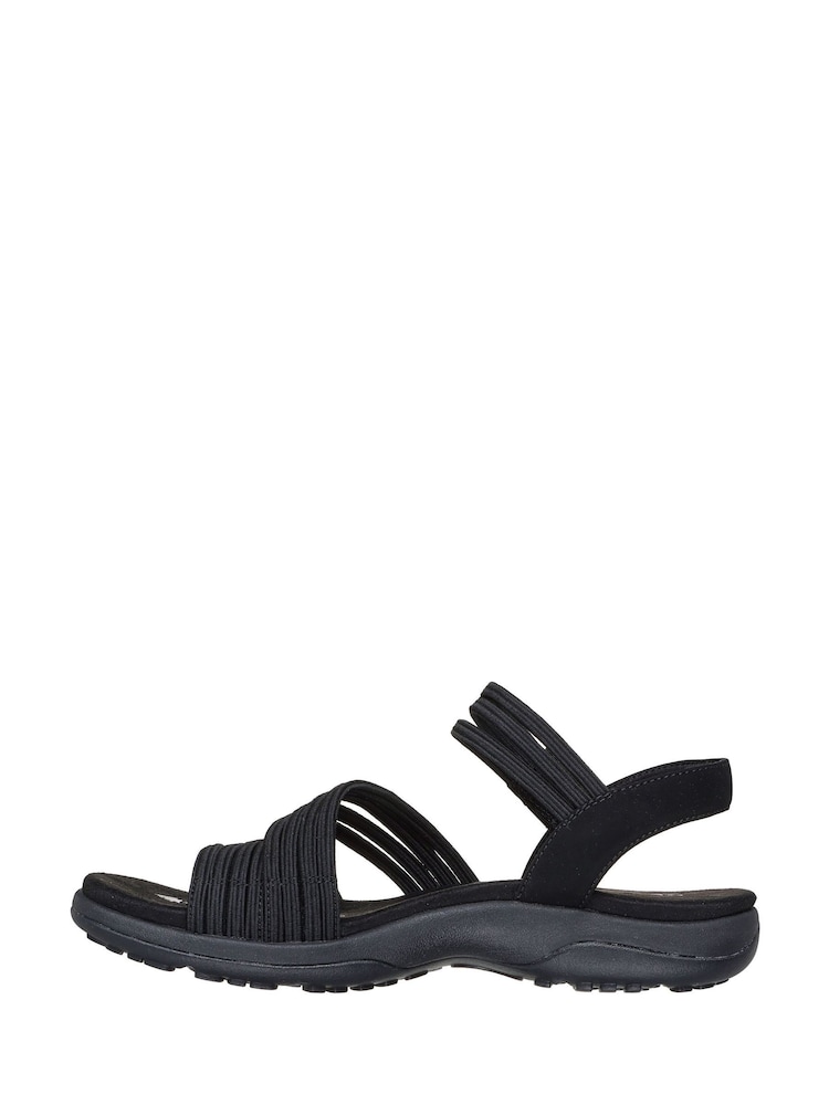 Skechers Black Slim Reggae Sandals - Image 2 of 5