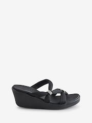 Skechers Black Rumble On Sandals - Image 1 of 1