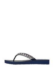 Skechers Blue Meditation Sandals - Image 3 of 6