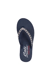 Skechers Blue Meditation Sandals - Image 5 of 6