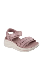 Skechers Pink Max Cushioning Elite 2.0 Sandals - Image 2 of 3