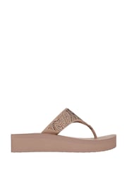 Skechers Brown Vinyasa Sandals - Image 1 of 5