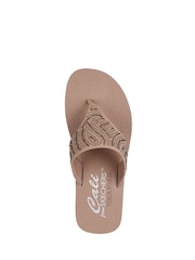 Skechers Brown Vinyasa Sandals - Image 4 of 5