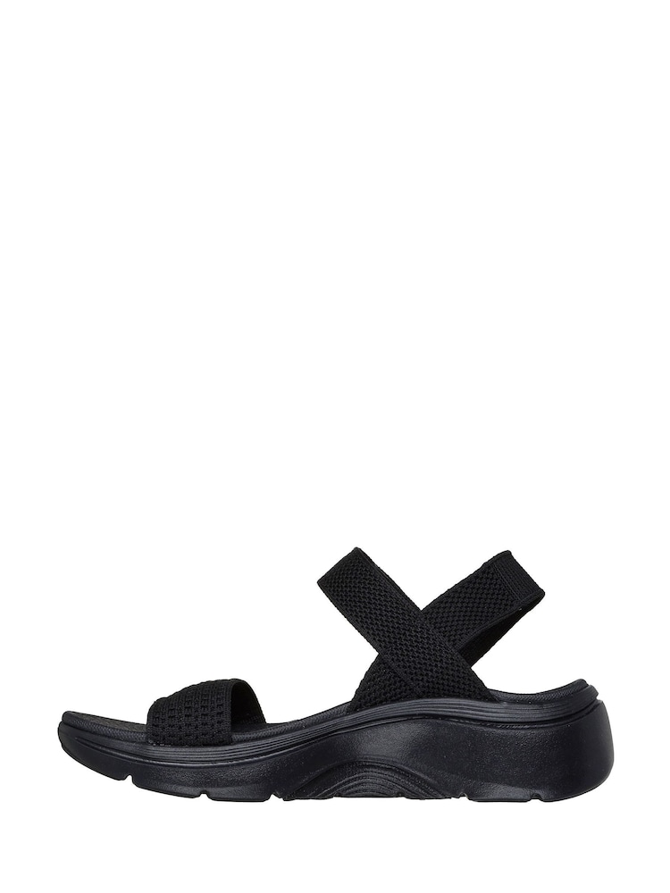 Skechers Black Go Walk Arch Fit 2.0 Sandals - Image 2 of 5