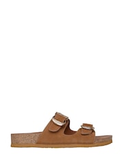 Skechers Brown Arch Fit Granola Sandals - Image 1 of 5