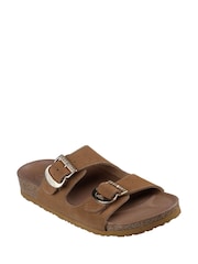 Skechers Brown Arch Fit Granola Sandals - Image 3 of 5