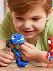 Hasbro Spiderman and Friends Dino Heroes And Lizard Figur Set - Image 4 of 6